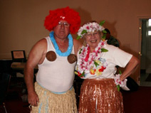 The costume winners - Bruce Cloyd and Nan Duncan