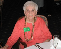 Long time member Thelma Bell