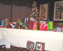 The Loaded Gift Table