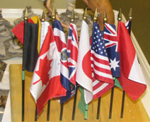 Friendship Flags at Friendship Force of Niagara