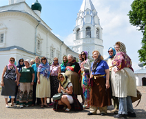 Visit to monastery near Korolev